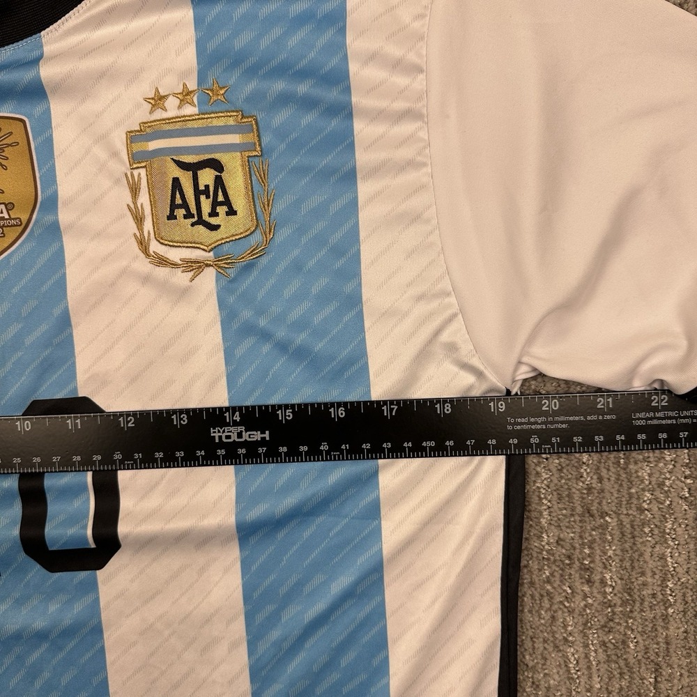Adidas Argentina Messi #10 Soccer Jersey Mens S Home Blue White 2022 Football - Picture 6 of 8